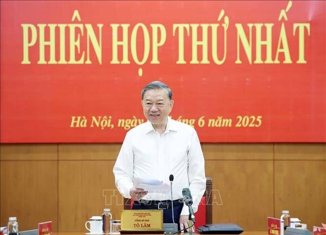 Tổng Bí thư Tô Lâm: Công tác hoàn thiện thể chế pháp luật phải mở đường cho kiến tạo phát triển
