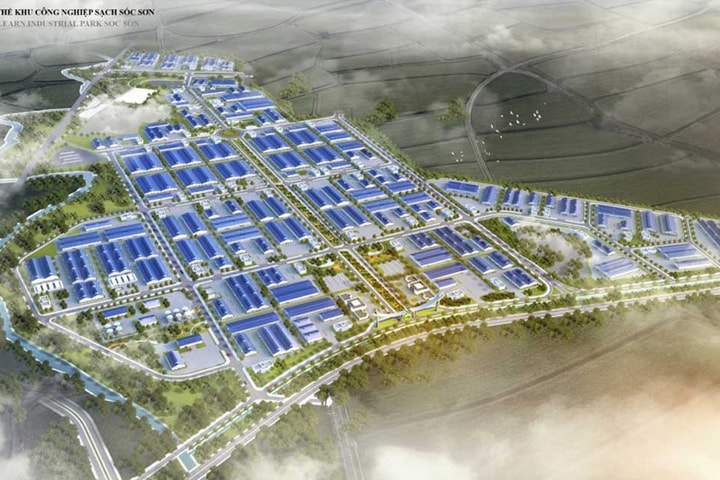 Công ty ASG được thuê 50ha đất phát triển cụm công nghiệp tại Sóc Sơn đến năm 2070