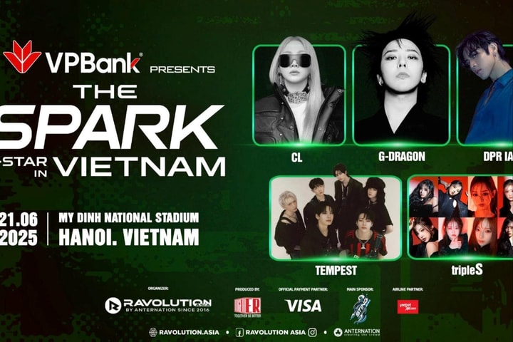 Ba tuyệt chiêu săn vé thần tốc concert K-Star Spark in Vietnam - Presented by VPBank