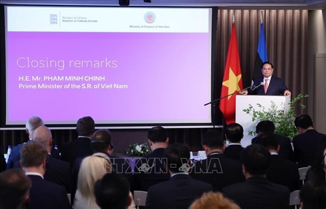 Thủ tướng: Việt Nam và Estonia nên là cầu nối thúc đẩy hợp tác với cả khu vực
