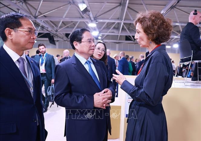 Thủ tướng Phạm Minh Chính đề nghị UNESCO tiếp tục ủng hộ các hồ sơ di sản của Việt Nam