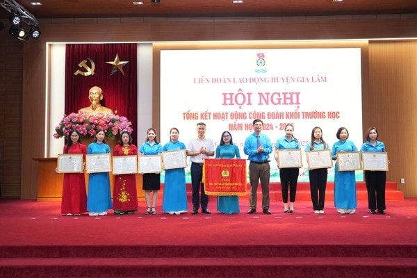 Chuỗi hoạt động ý nghĩa khép lại hành trình hoạt động của Liên đoàn Lao động huyện Gia Lâm