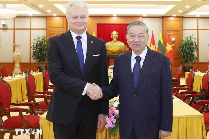 Tổng Bí thư Tô Lâm: Thúc đẩy quan hệ Việt Nam - Litva phát triển thực chất, hiệu quả hơn nữa