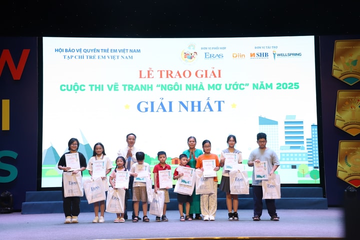 Hơn 300 triệu đồng trao giải Cuộc thi vẽ tranh toàn quốc "Ngôi nhà mơ ước"