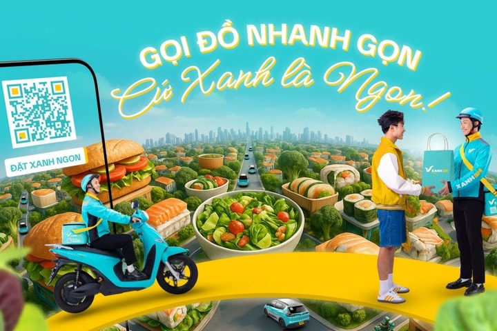 Chính thức ra mắt dịch vụ giao đồ ăn Xanh SM Ngon