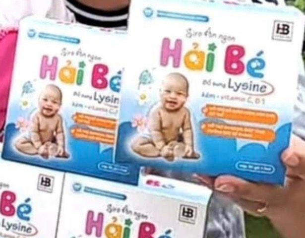 Cục An toàn thực phẩm khuyến cáo về Siro ăn ngon Hải Bé