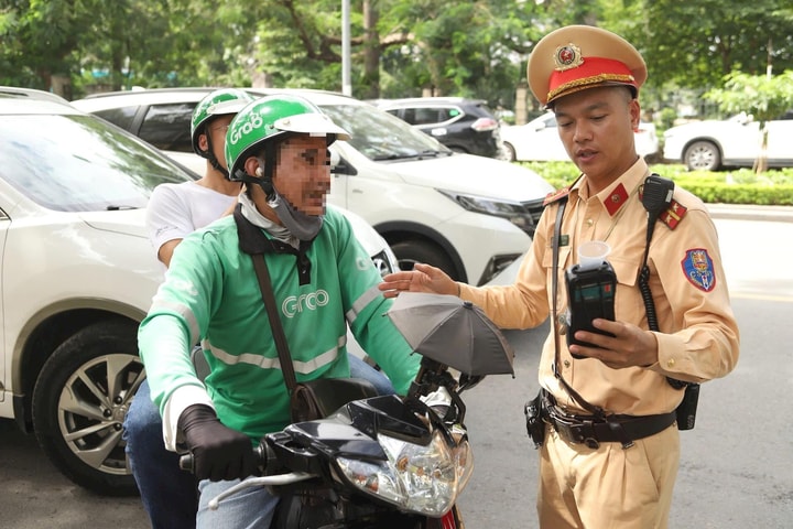 Hà Nội: Phạt 4 trường hợp vi phạm mức cao nhất về nồng độ cồn