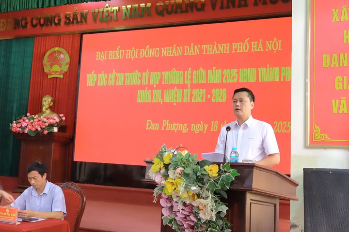 Cử tri huyện Đan Phượng kiến nghị về quyền lợi người dân khi thu hồi đất
