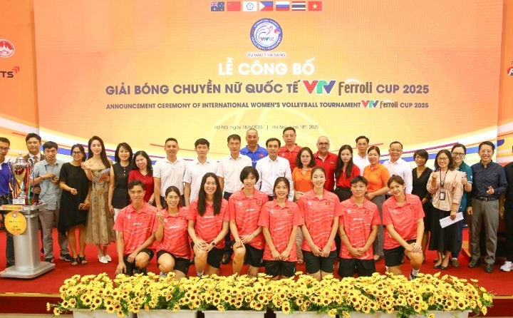 Giải bóng chuyền nữ quốc tế VTV Ferroli Cup 2025 có tiền thưởng “khủng”