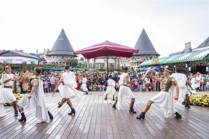 Show mới tại Bà Nà của đạo diễn, biên đạo Vịt Đen gây ấn tượng mạnh