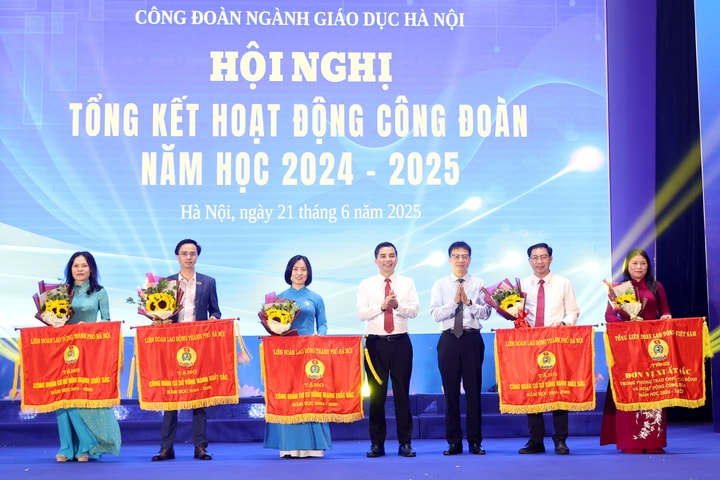 Công đoàn ngành Giáo dục Hà Nội tổng kết hoạt động năm học 2024 - 2025