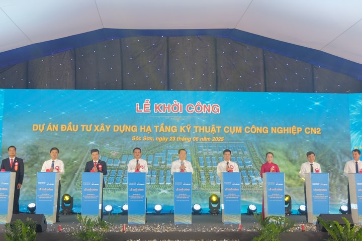Khởi công Cụm công nghiệp CN2 hơn 50ha tại huyện Sóc Sơn
