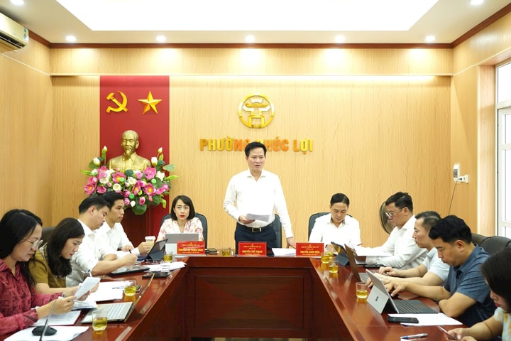 Đảng ủy phường Phúc Lợi mới vận hành thử nghiệm thành công