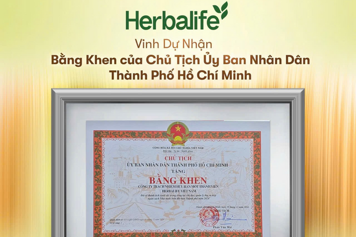 Herbalife Việt Nam thông báo