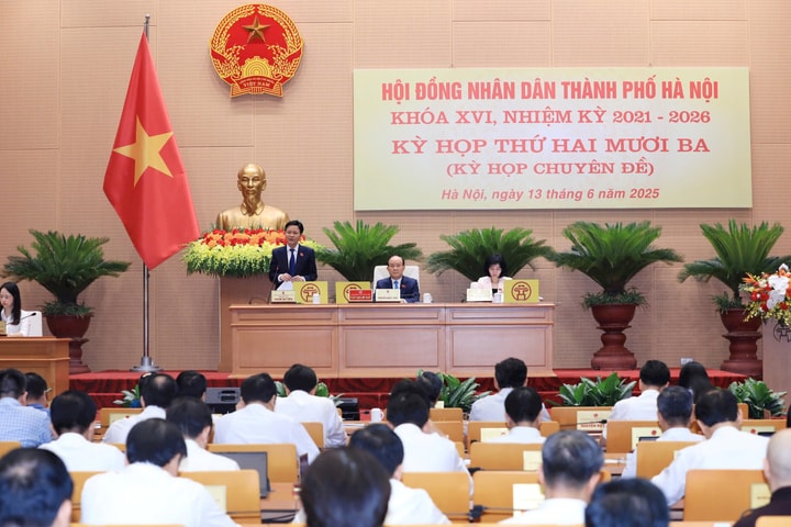 Kỳ họp thứ hai mươi bốn, HĐND thành phố Hà Nội diễn ra ngày 27-6