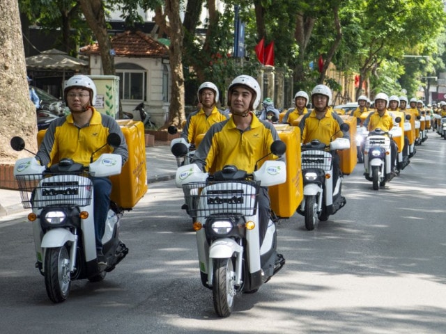 Honda bàn giao thêm 205 xe điện Benly e: cho Bưu điện Hà Nội