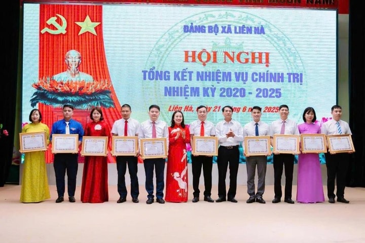 Đảng bộ xã Liên Hà phát huy tốt vai trò lãnh đạo, chỉ đạo, hoàn thành vượt mức nhiều chỉ tiêu Nghị quyết Đại hội  ​