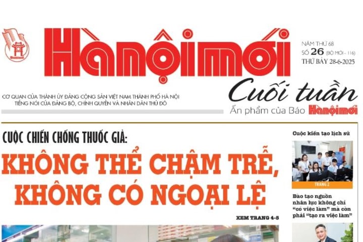 Đón đọc Hànộimới cuối tuần số 26