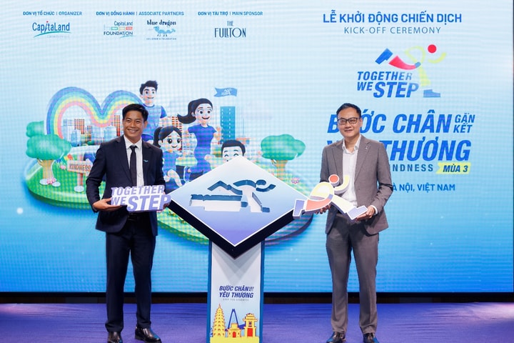 CapitaLand Development tiếp tục hành trình “Bước chân gắn kết yêu thương” lần 3, cam kết 97.000 USD hỗ trợ trẻ em đường phố và học sinh