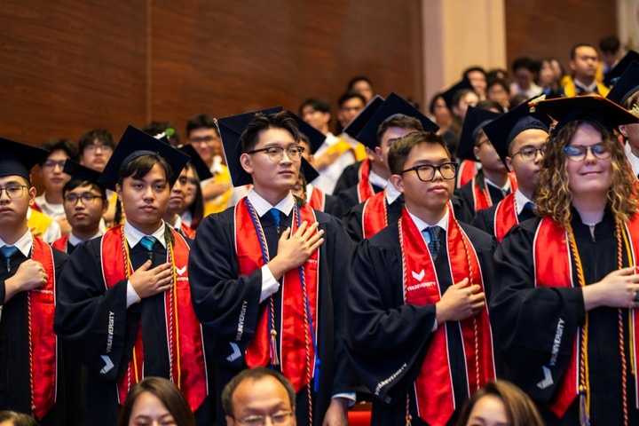 VinUni tổ chức lễ tốt nghiệp cho gần 150 sinh viên “thế hệ kiên cường”