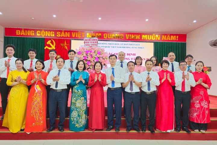 Đồng chí Đỗ Thị Lan Hương giữ chức Bí thư Đảng ủy phường Tùng Thiện