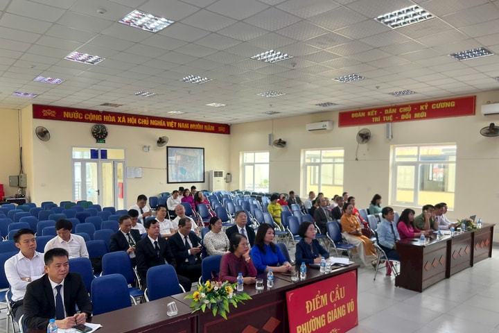 Đồng chí Tống Học Nghĩa giữ chức Bí thư Đảng ủy phường Giảng Võ (mới)
