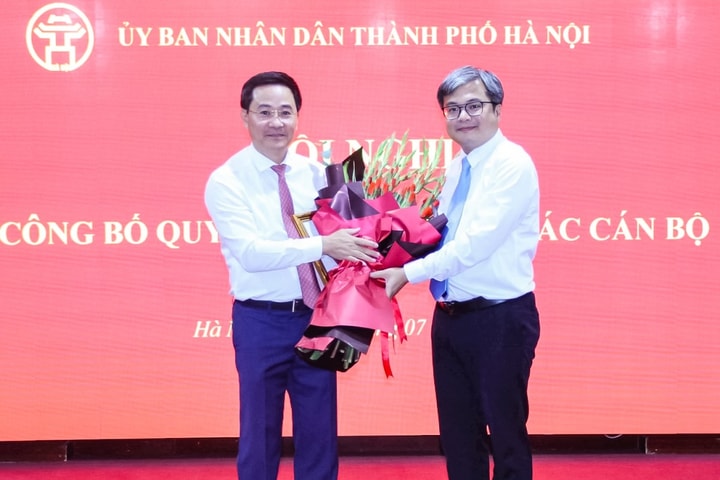 Ông Trần Anh Tuấn được bổ nhiệm giữ chức Giám đốc Sở Khoa học và Công nghệ Hà Nội