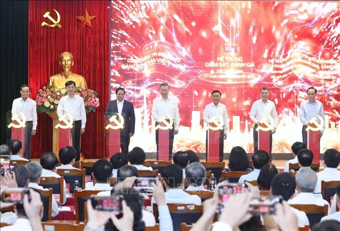 Tổng Bí thư Tô Lâm dự ra mắt 3 hệ thống nền tảng ứng dụng phục vụ triển khai Nghị quyết 57