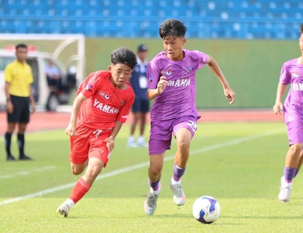 U13 Becamex Bình Dương đánh rơi chiến thắng đáng tiếc ở lượt trận ra quân giải U13 toàn quốc