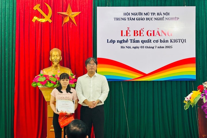 Đào tạo nghề cho học viên khiếm thị
