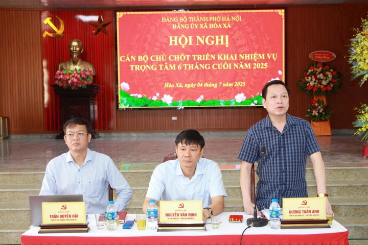 Xã Hòa Xá chuẩn bị Đại hội Đảng bộ nhiệm kỳ 2025-2030