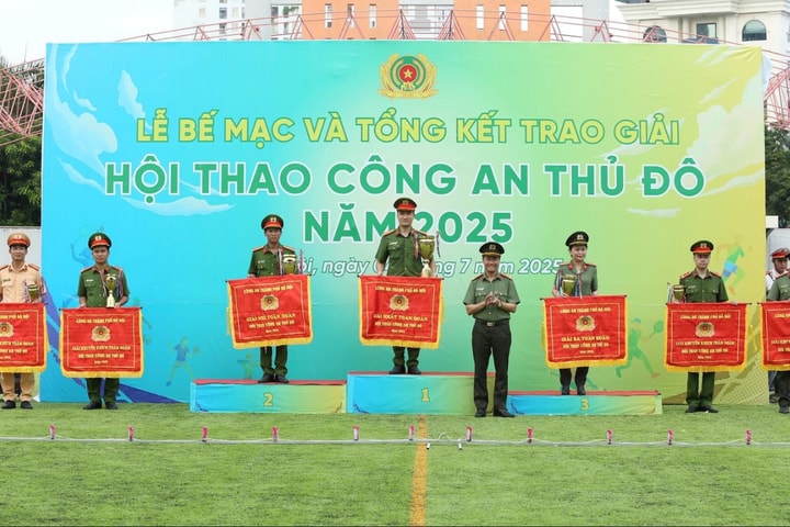 Phòng Cảnh sát Thi hành án hình sự và hỗ trợ tư pháp vô địch toàn đoàn Hội thao Công an Thủ đô