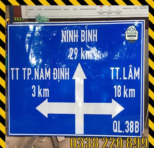 Điều chỉnh biển chỉ dẫn giao thông trước ngày 15/7 để phù hợp với đơn vị hành chính mới