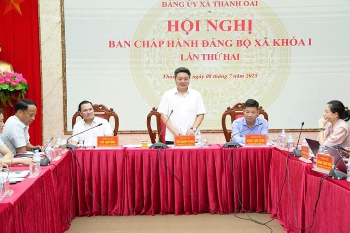Hoàn thiện các bước tổ chức Đại hội Đảng bộ xã Thanh Oai lần thứ I