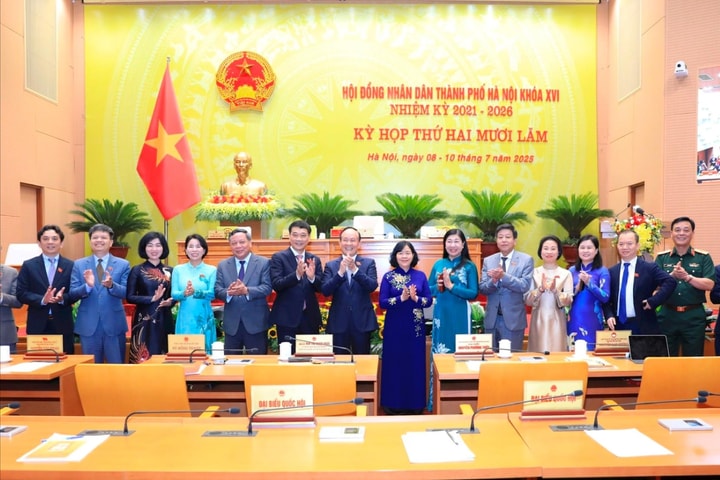 Khai mạc Kỳ họp thứ hai mươi lăm, HĐND thành phố Hà Nội khóa XVI