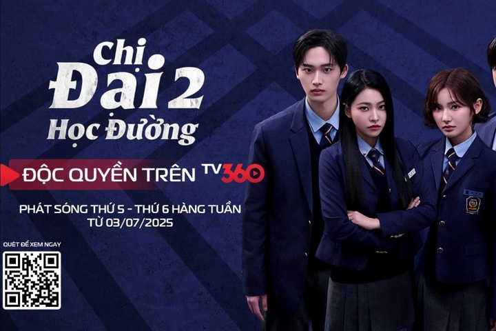“Chị Đại học đường - Phần 2” chính thức phát sóng độc quyền trên TV360: Cuộc chiến ngầm tại trường học trở lại đầy bùng nổ