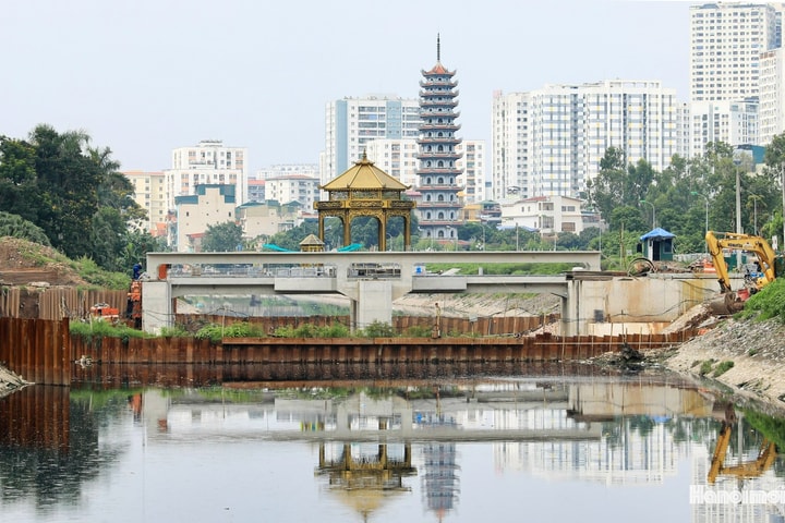 Cải tạo sông Tô Lịch vào giai đoạn nước rút