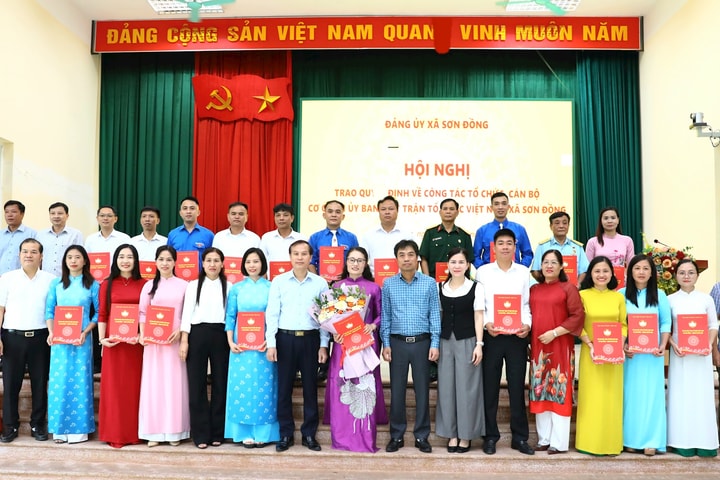 Mặt trận Tổ quốc xã Sơn Đồng triển khai nhiệm vụ 6 tháng cuối năm 2025