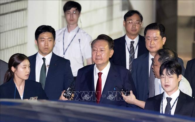 Cựu Tổng thống Hàn Quốc Yoon Suk Yeol bị giam giữ lần hai