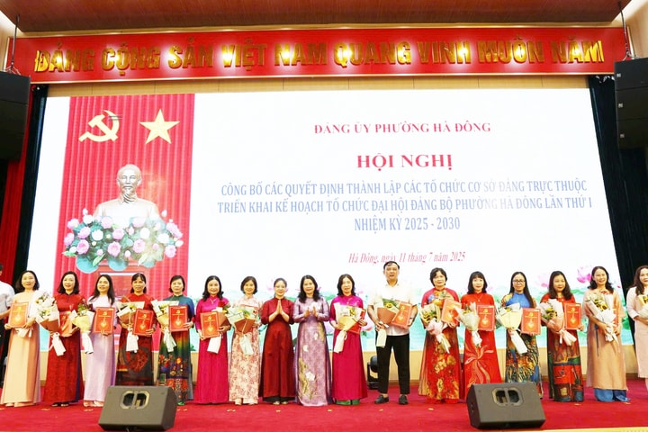 Với 190 đầu mối, phường Hà Đông có số tổ chức Đảng, đảng viên lớn nhất TP Hà Nội