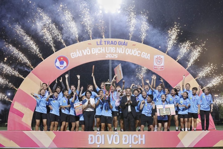 U16 Hà Nội bảo vệ thành công chức vô địch giải U16 nữ Quốc gia