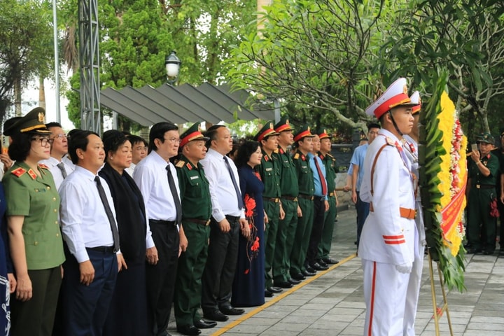 Hoàn thành công trình cải tạo, nâng cấp mộ liệt sĩ Nghĩa trang Liệt sĩ quốc gia Vị Xuyên