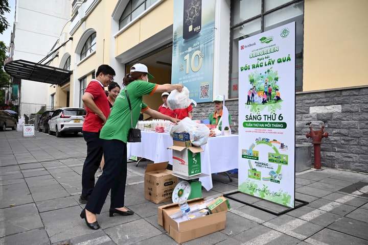 Đổi rác lấy quà tại SeABank