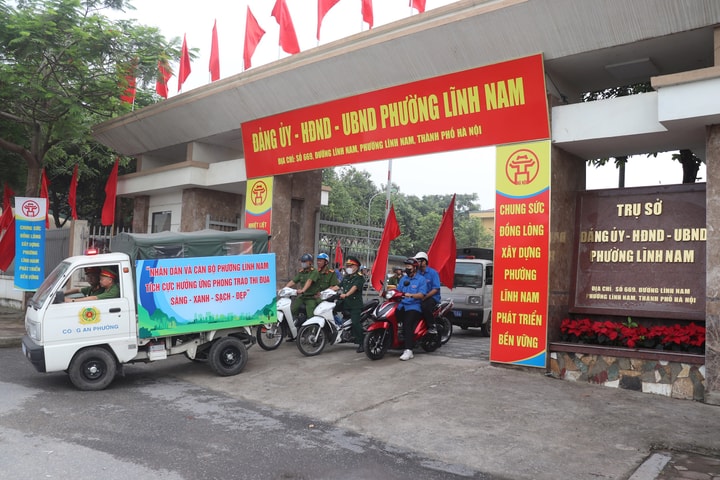 Lĩnh Nam thi đua vì môi trường sáng - xanh - sạch - đẹp