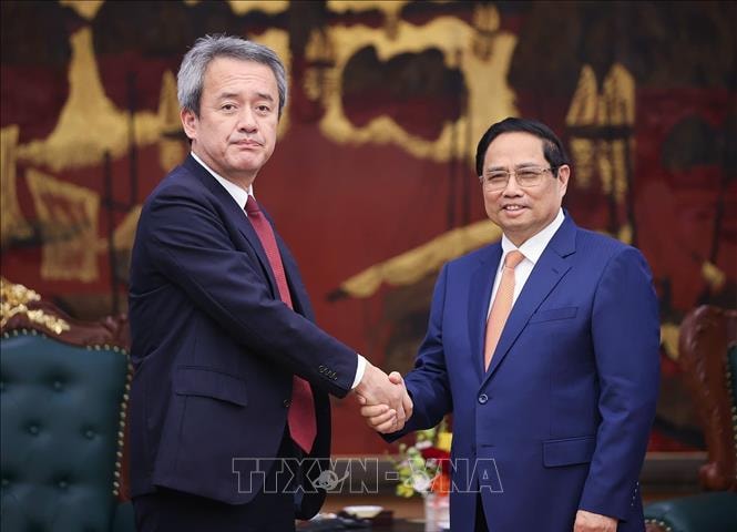 Thủ tướng Phạm Minh Chính tiếp Tổng giám đốc Tập đoàn Marubeni, Nhật Bản