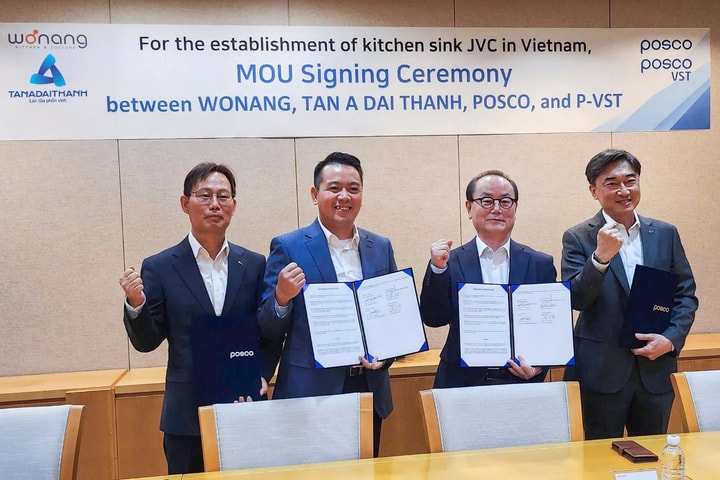 Tân Á Đại Thành và Wonang ra mắt liên doanh chiến lược tại Việt Nam: Mang chuẩn mực Hàn Quốc đến gian bếp Việt