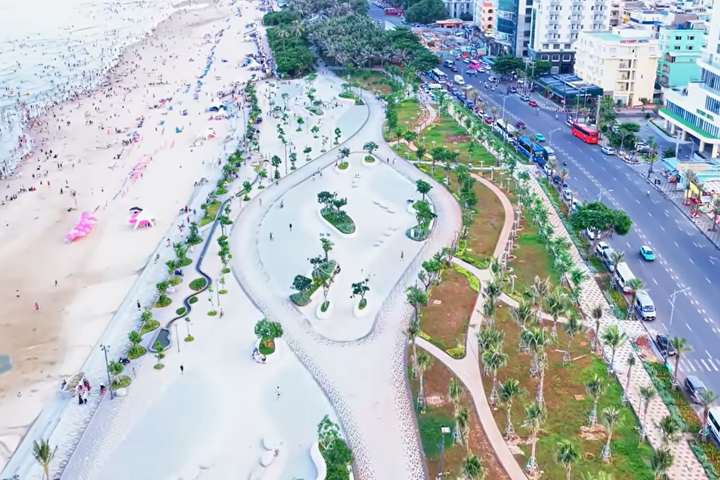 “Chạy nước rút” hoàn thiện 30 hạng mục dự án Chỉnh trang trục đường Thùy Vân - Vũng Tàu
