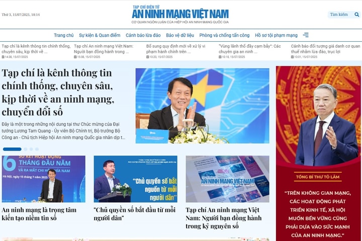 Ra mắt Tạp chí An ninh mạng Việt Nam