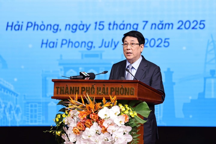 Chủ tịch nước Lương Cường: Hội nghị xúc tiến đầu tư Hải Phòng là thông điệp về khát vọng phát triển