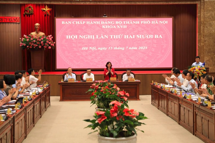 Hội nghị lần thứ 23 Ban Chấp hành Đảng bộ TP Hà Nội thảo luận nhiều nội dung quan trọng